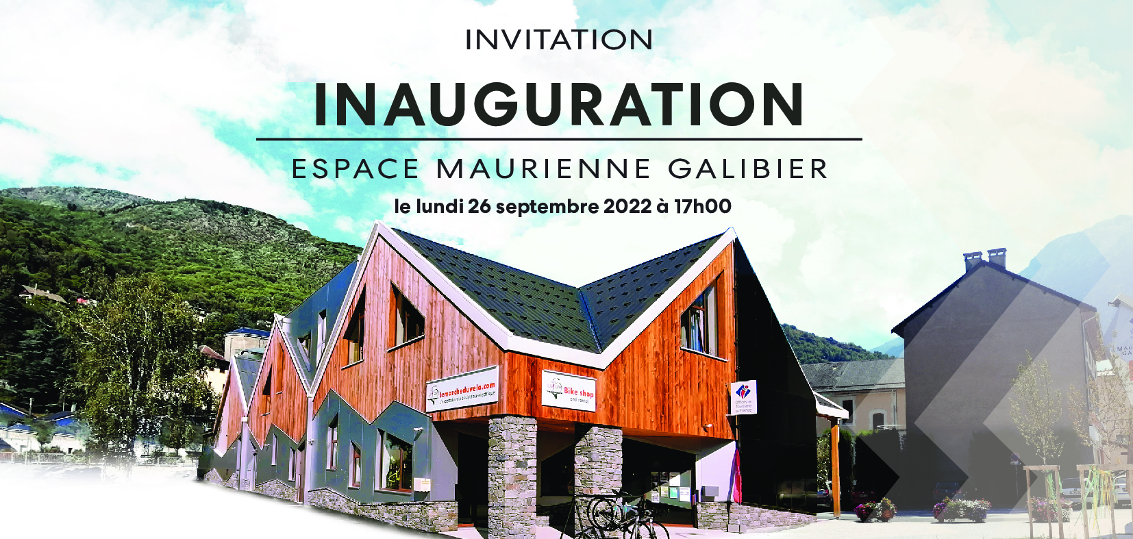 Inauguration Espace Maurienne Galibier