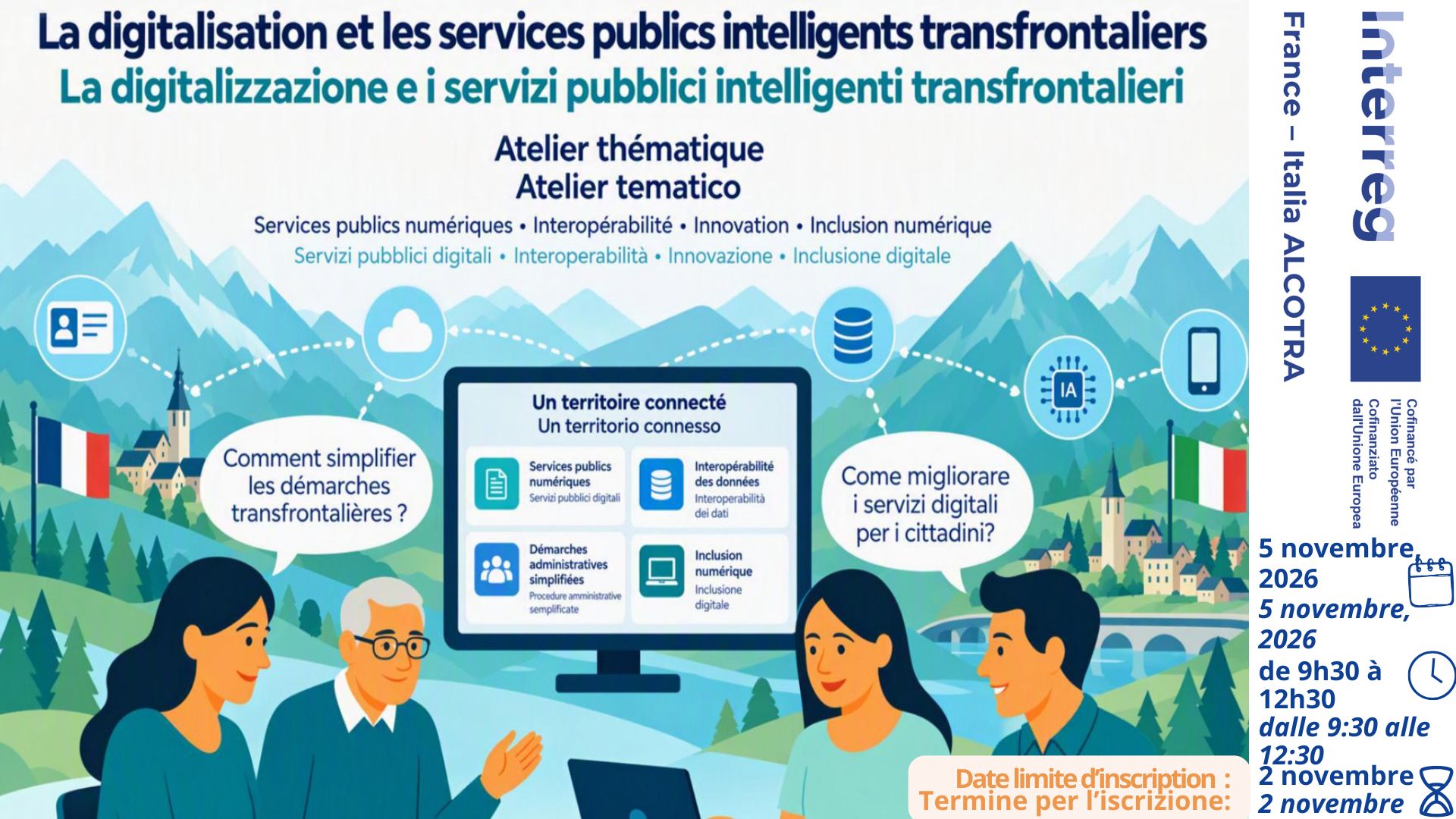 Digitalisation et services publics intelligents 
