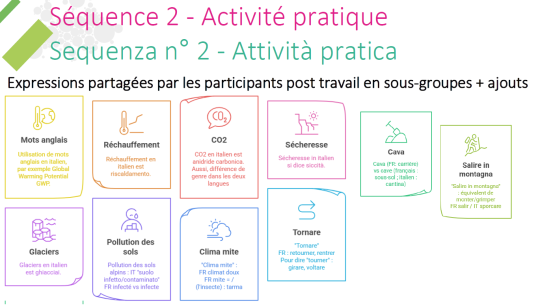  premier atelier linguistique