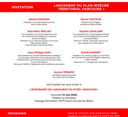 [PITER PARCOURS+] Évènement de lancement 