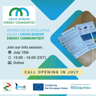 communautés pilotes énergétiques transfrontalières